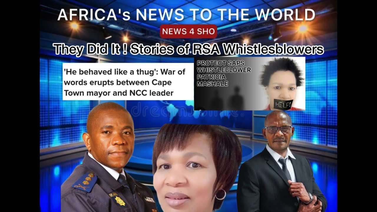 We Did It: The Whistleblowers Exposing South Africa's Corruption