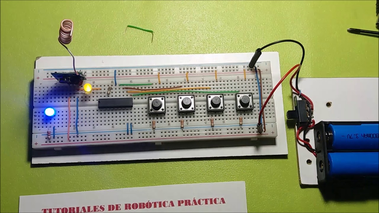 TRANSMISOR Y RECEPTOR DE RADIO FRECUENCIA – MONTAJE Y PRUEBAS EXPERIMENTALES