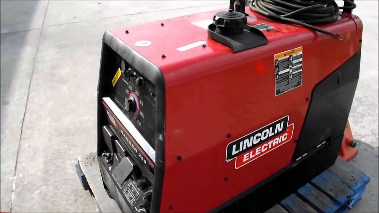LASTBIDonline.com Lincoln Electric Ranger 250 Welder Online Auction