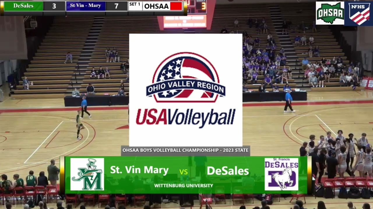 St. Francis DeSales defeats St. Vincent-St. Mary in 4 - 2023 D2 State Final