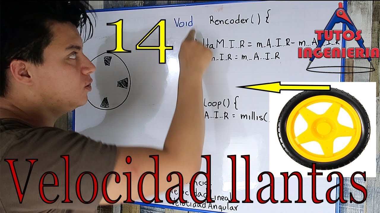 🚗 Medición de la VELOCIDAD de las llantas en ARDUINO con ENCODERS (Vídeo #14)  〽️