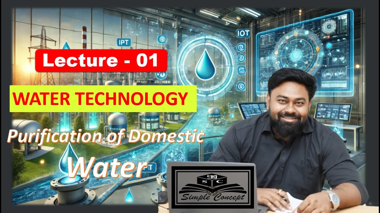 📌 How Does Water Become Safe? Purification of Domestic Water Treatment |  Engineering Chemistry