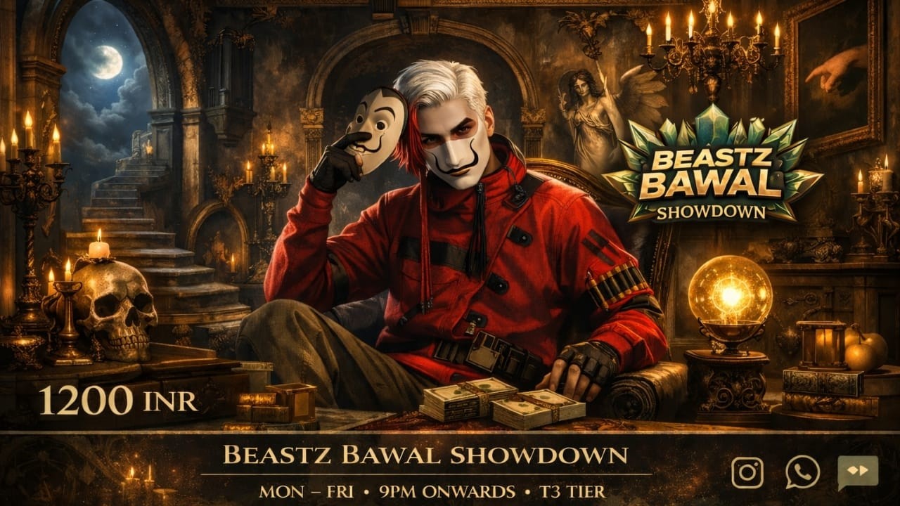 1200rs PRIZEPOOL TOURNEY | BEASTZ  BAWAL SHOWDOWN |  #gamingrevolution  #esports