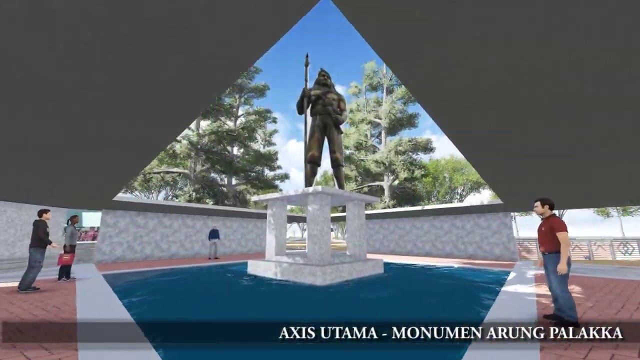 Taman Bunga , Tana Bangkalae, dan Lapangan Merdeka Watampone