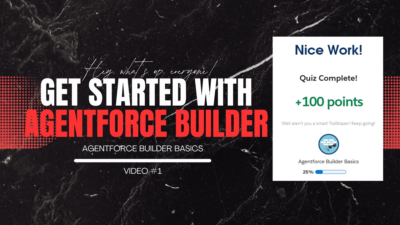 🤖 Начните работу с Agent Builder | Включение Agentforce в Salesforce. Полное руководство Trailhead.