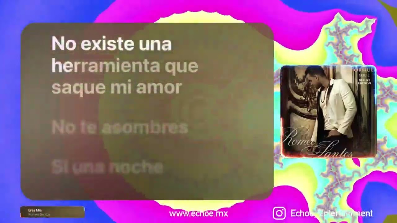 Romeo Santos - Eres Mía (Versión Karaoke)
