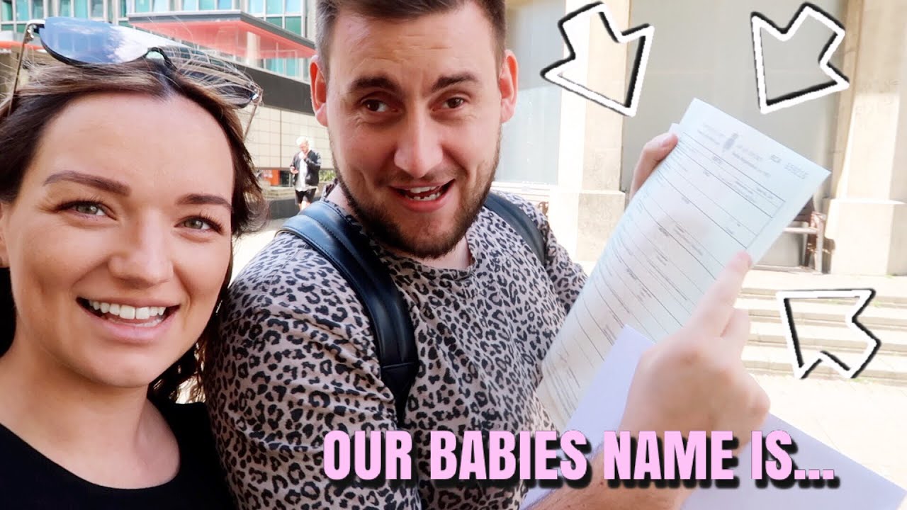 Registering our baby girl! **NAME REVEAL**