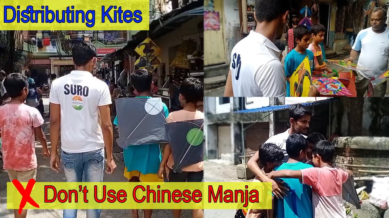 Spreading Happiness with Kite Distribution || Biswakarma Puja Special || Kolkata