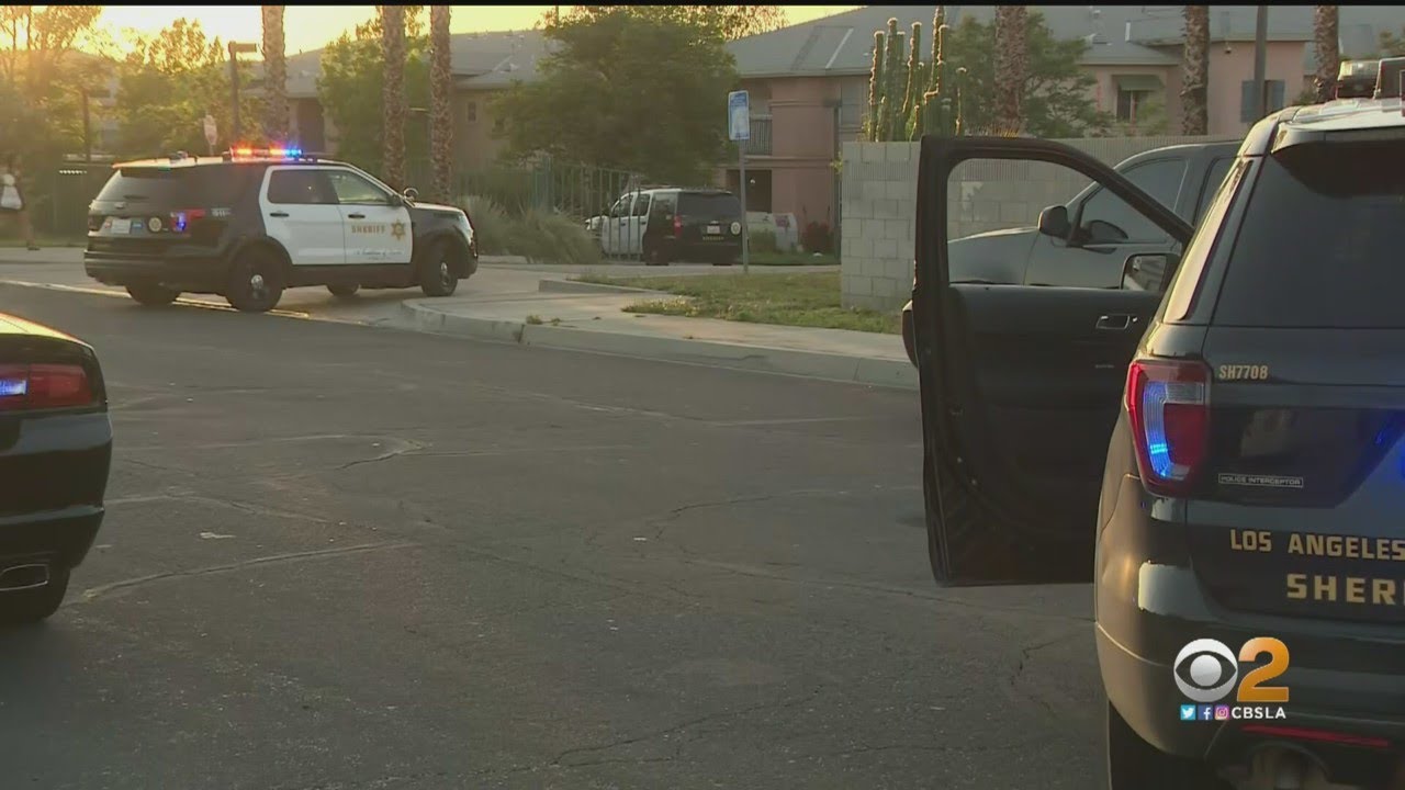 Standoff Continues After Pursuit Ends In Palmdale, 1 Person Taken Into Custody