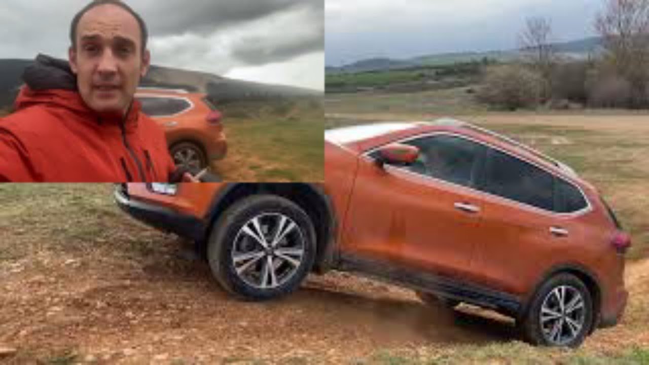 Nissan X-Trail offroad Prueba Tracción/Vadeó