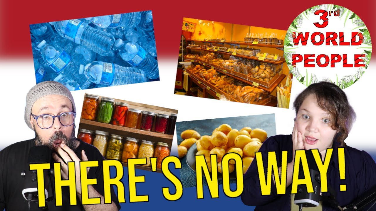 3rd WORLD PEOPLE REACT: 10 WEIRD THINGS IN DUTCH SUPERMARKETS | NETHERLANDS REACTION