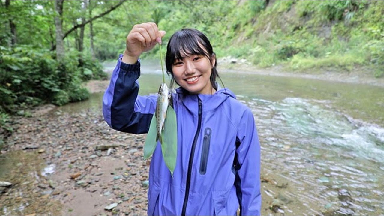 〈道南の夏を楽しむ〉　ヤマベをねらえ！後志利別川で釣り体験と川原で鉱物・メノウ探し