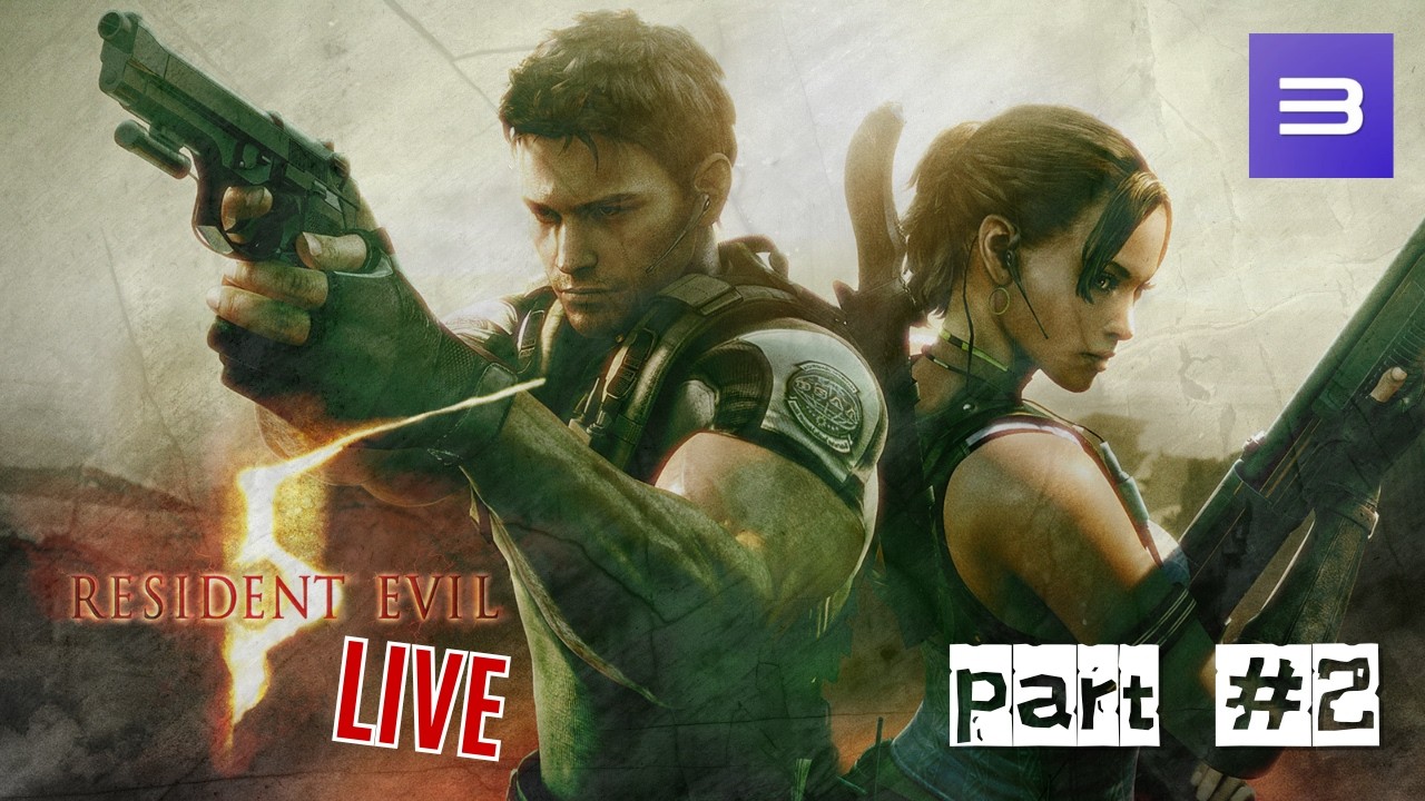 LIVE GAMEPLAY – RESIDENT EVIL 5 #part2