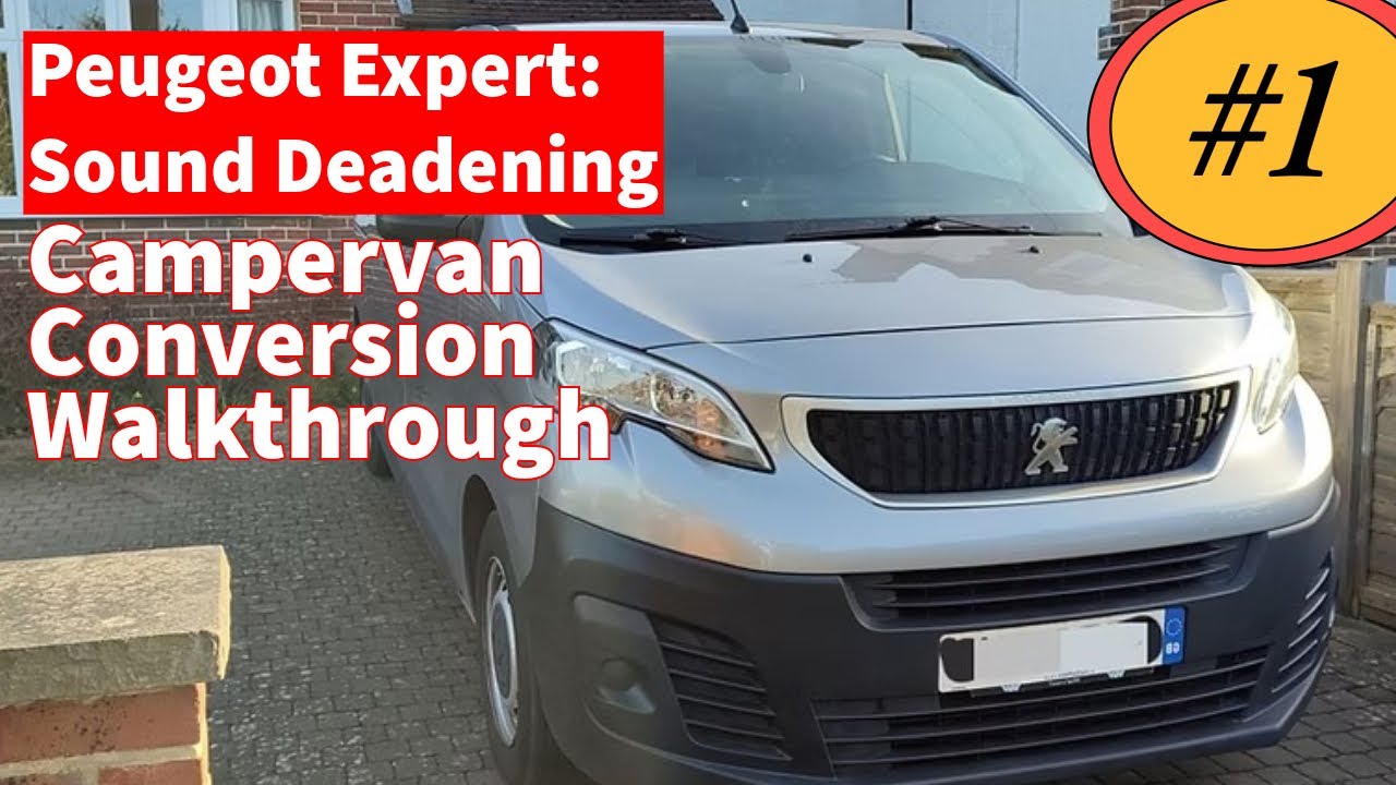 Peugeot Expert Campervan Conversion: шумоизоляция