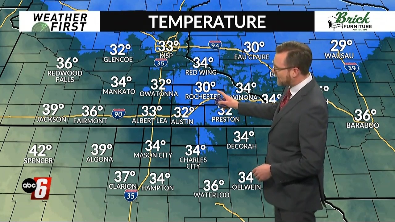 Randy Brock's Evening Forecast for Iowa and Minnesota: February 10