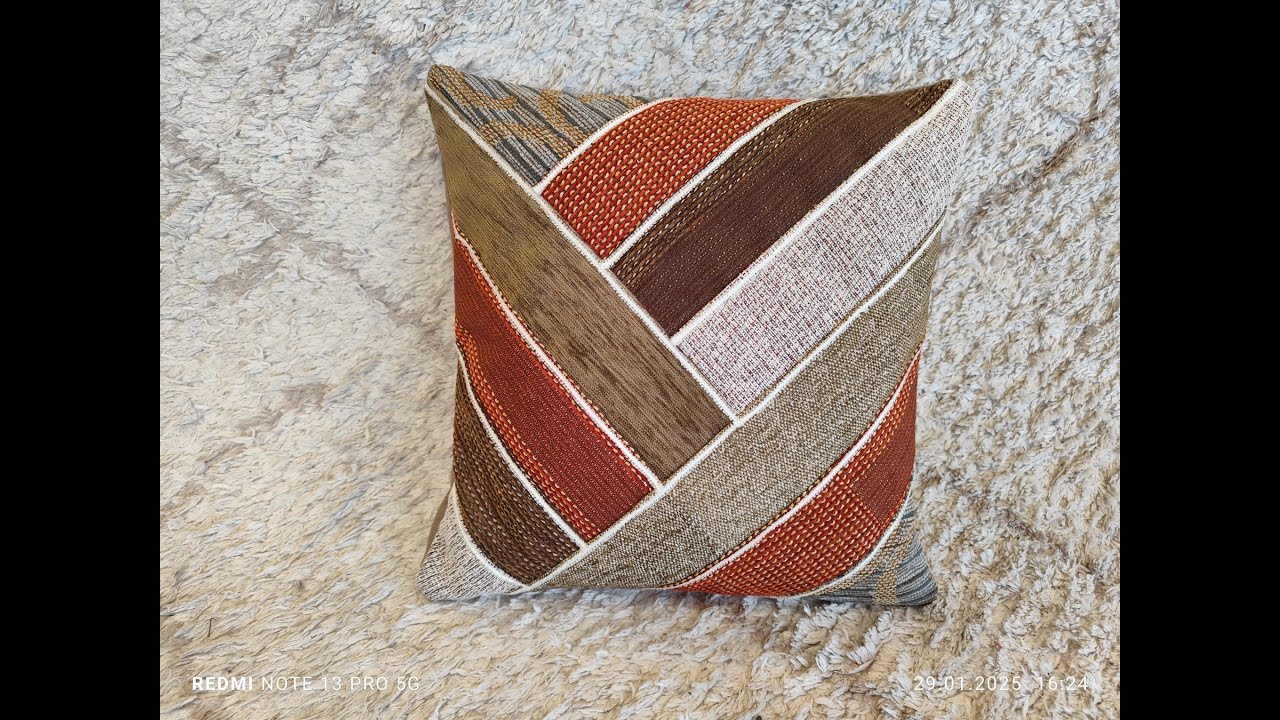 DIY Upcycling Upholstery Fabric Samples. Шью из образцов мебельных тканей