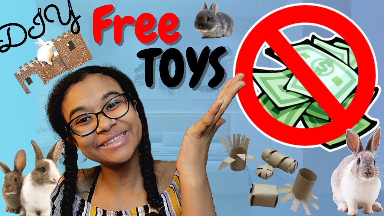 DIY FREE Rabbit TOYS (0$) *bunny love*