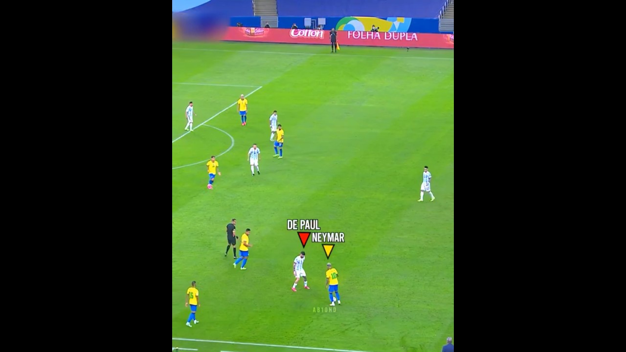 Neymar vs De Paul Was Special💀