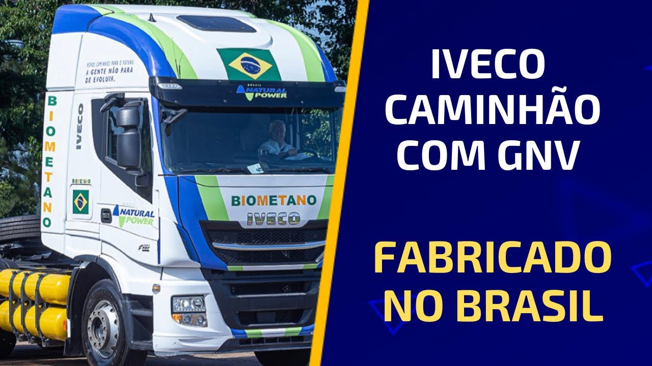 IVECO lança caminhão com GNV fabricado no Brasil