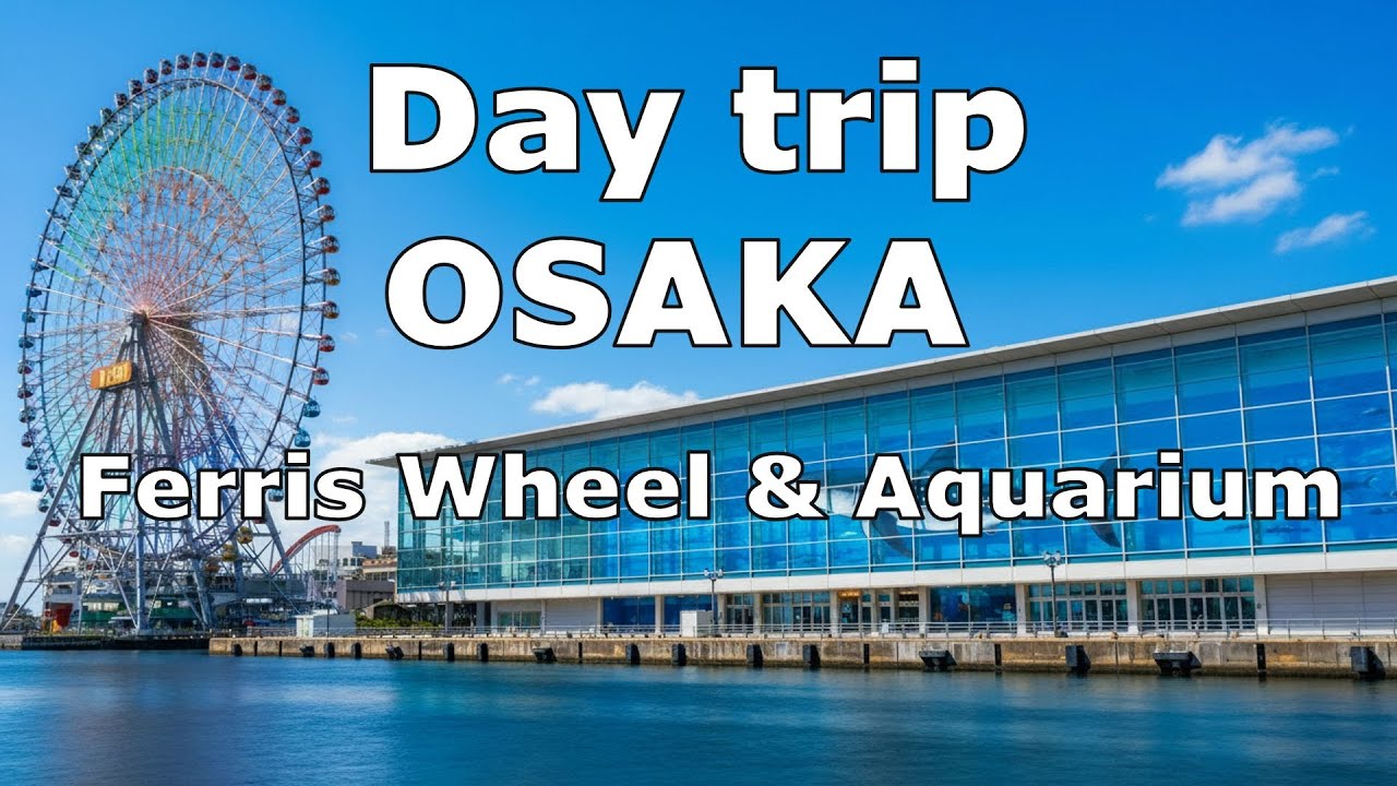 Ultimate Day Trip: Giant Ferris Wheel & Osaka Aquarium