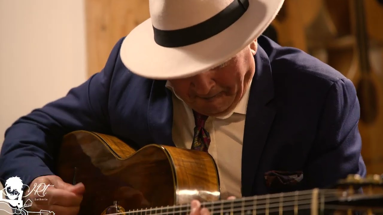 Tchavolo Schmitt en live à l'atelier JRT Lutherie - The Sheik of Araby