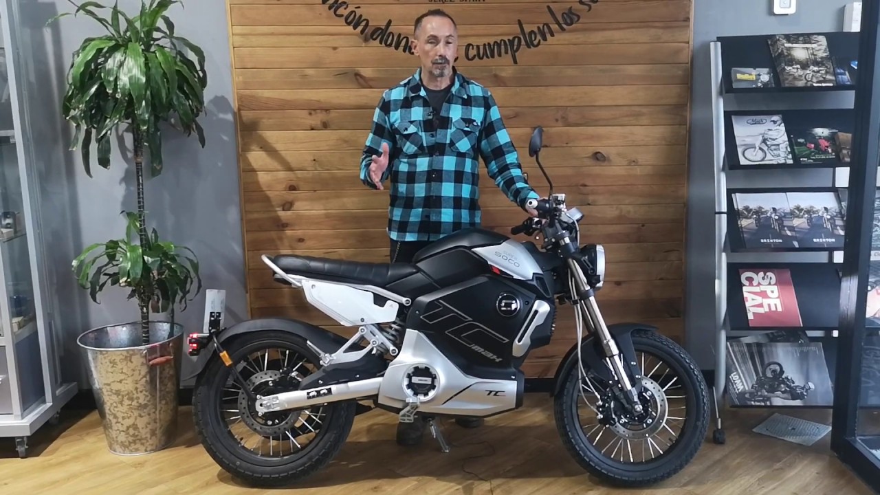 Super Soco TC Max explicada en español