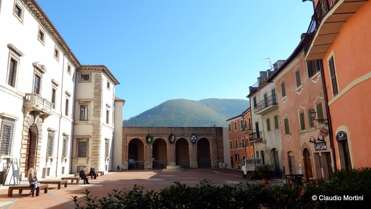 ACQUASPARTA Borgo Medioevale  - Umbria - HD