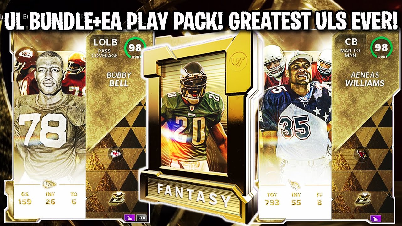UL BUNDLE AND EA PLAY PACK! THE GREATEST ULTIMATE LEGENDS EVER! LTD BELL, WILLIAMS, AND MATTHEWS!