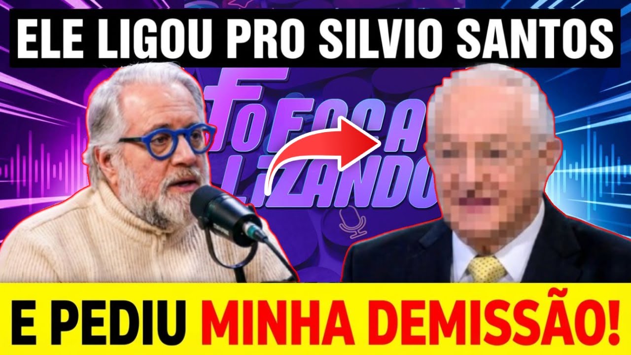 Foi POR ISSO que eu SAÍ DO SBT! Leão Lobo