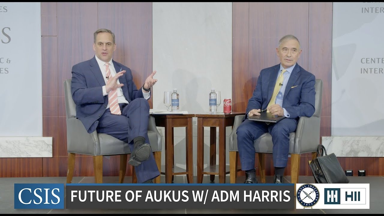 The Future of AUKUS with Admiral Harry Harris Jr., USN (Ret.)