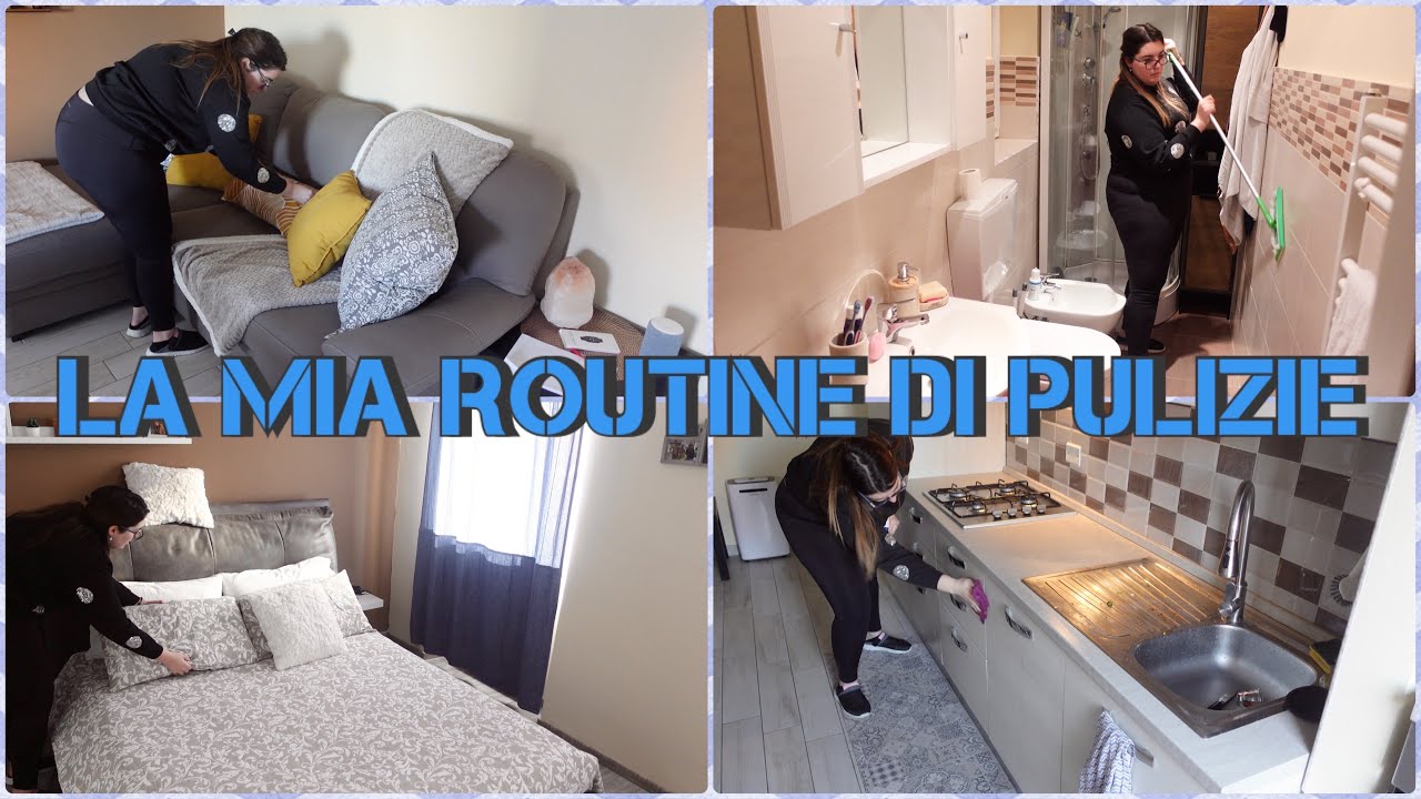 LA MIA ROUTINE QUOTIDIANA DI PULIZIE | PULIZIE MOTIVAZIONALI