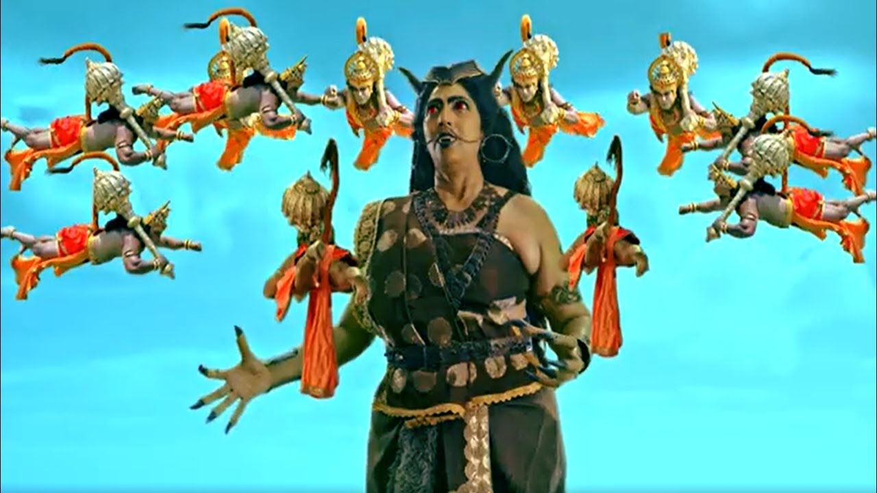 सिहिंका राक्षसी को जब हनुमान ने चारों ओर से घेरा | Jai Hanuman | Sinhika Raksasi Aur Hanuman |