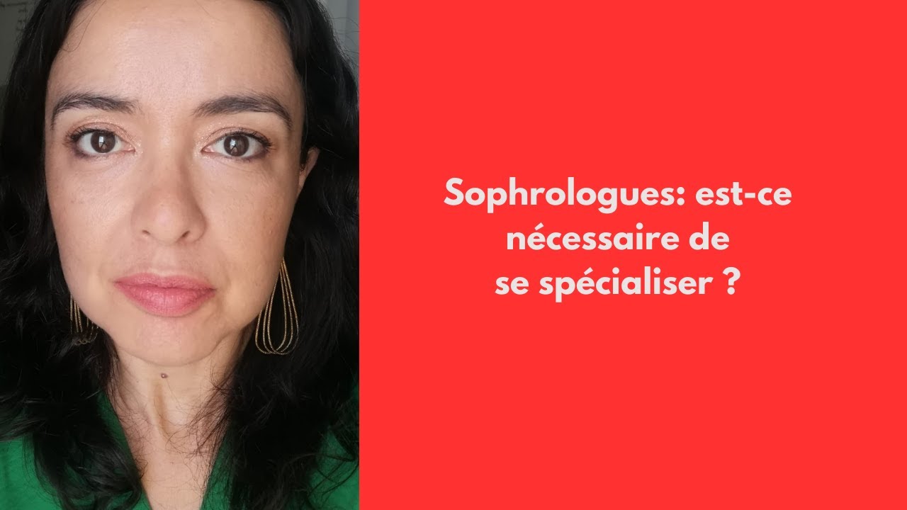 Est-ce obligatoire de se spécialiser en tant que sophrologue ?