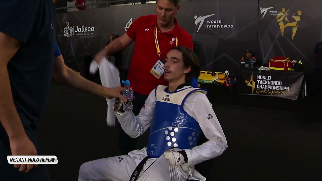 220 M-63kg R-16 ALAPHILIPPE Souleyman FRA 🔵 vs 🔴 PARK Braven CAN I Guadalajara 2022 WT Championships