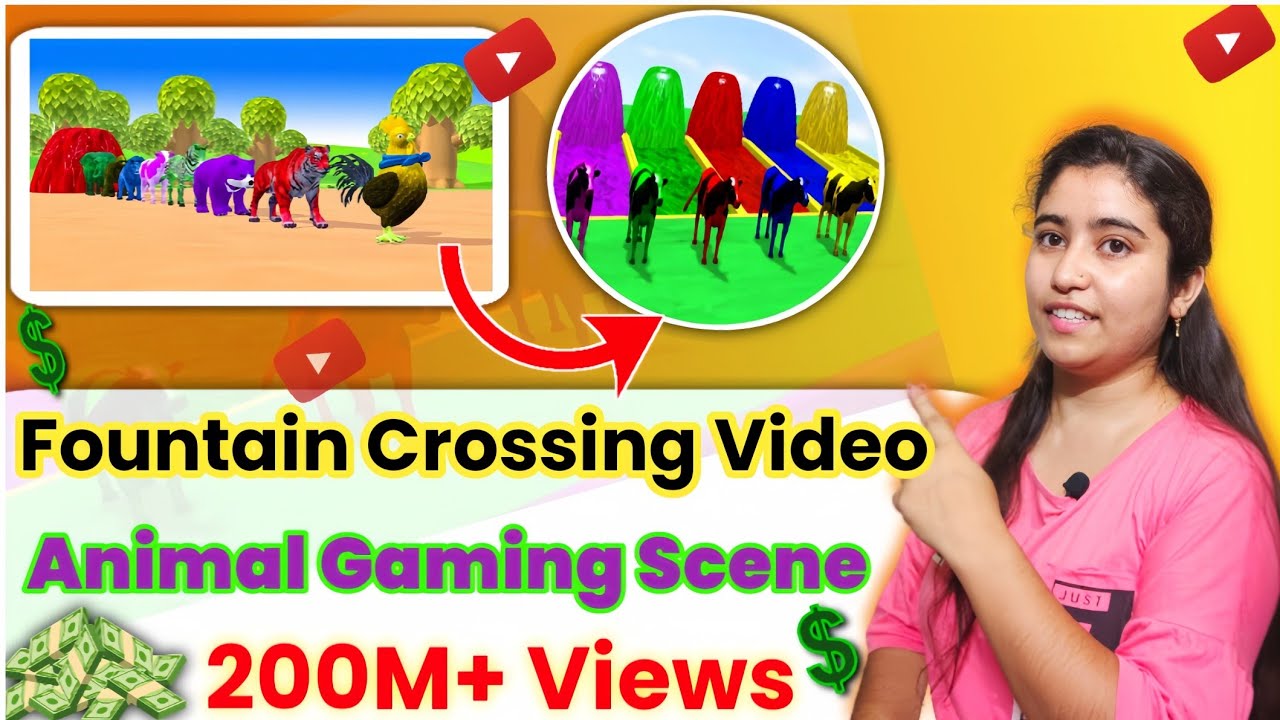 How to Make Fountain Videos in Mobile // Fountain game scene kaise banaye