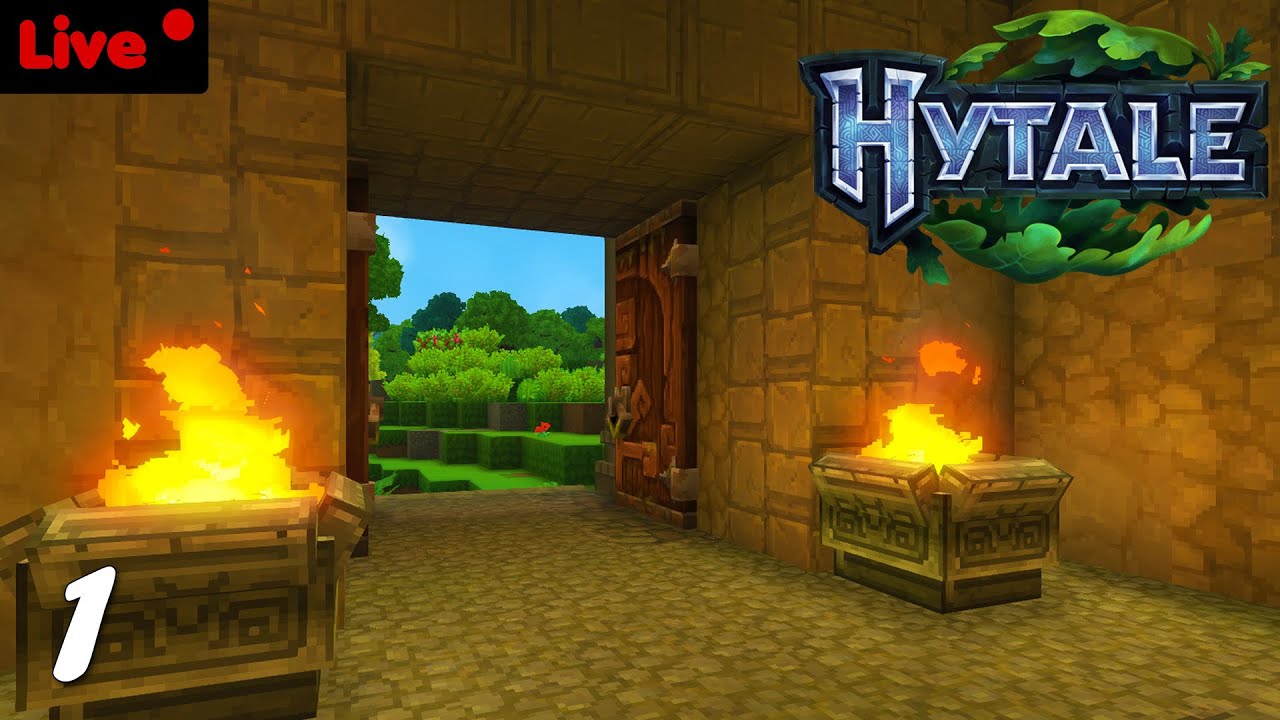Auf zu neuen Abenteuern [Live Let's Play: Hytale #1]