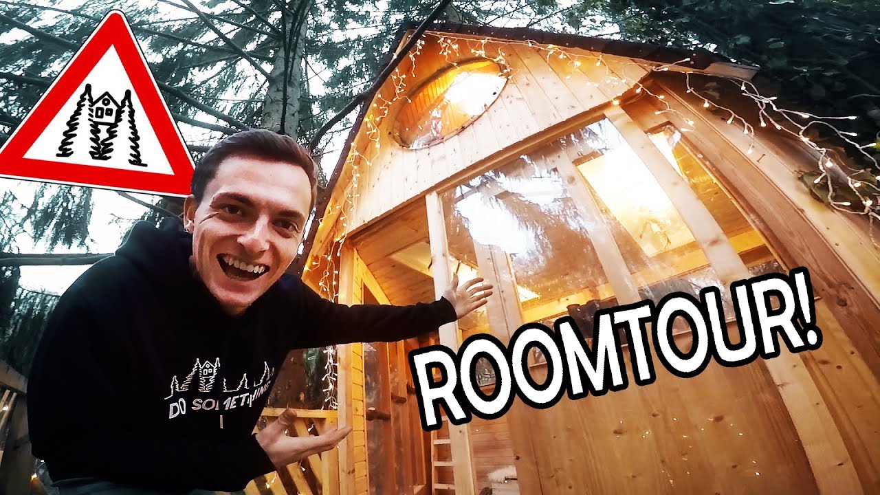 Die gro&szlig;e ROOMTOUR in unserem TRAUM - BAUMHAUS | Baumvilla #8