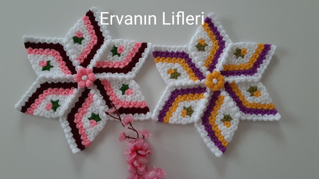 Ervanın Lifleri - Çiçekli yıldız lif modeli
