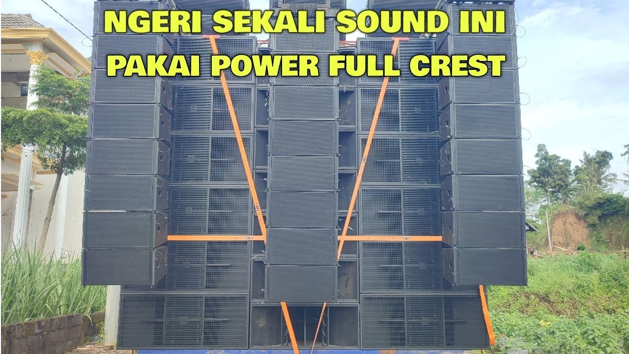 Info cek sound hari ini pakai amunisi baru 