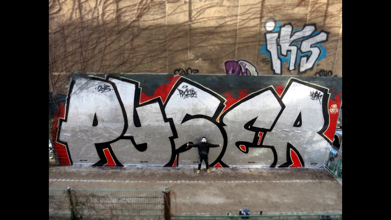 CHROME BLACK GRAFFITI | PYSER | Nuremberg | Bombing | 2015 | BIG