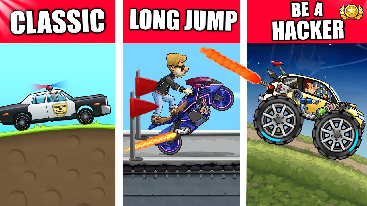 Hill Climb Racing 2 - ALL TYPES of PUBLIC EVENTS | GamePlay