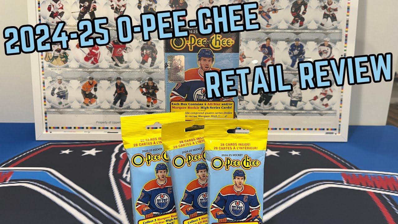 2024-25 O-Pee-Chee Retail Rip - Blasters & Fat Packs Review