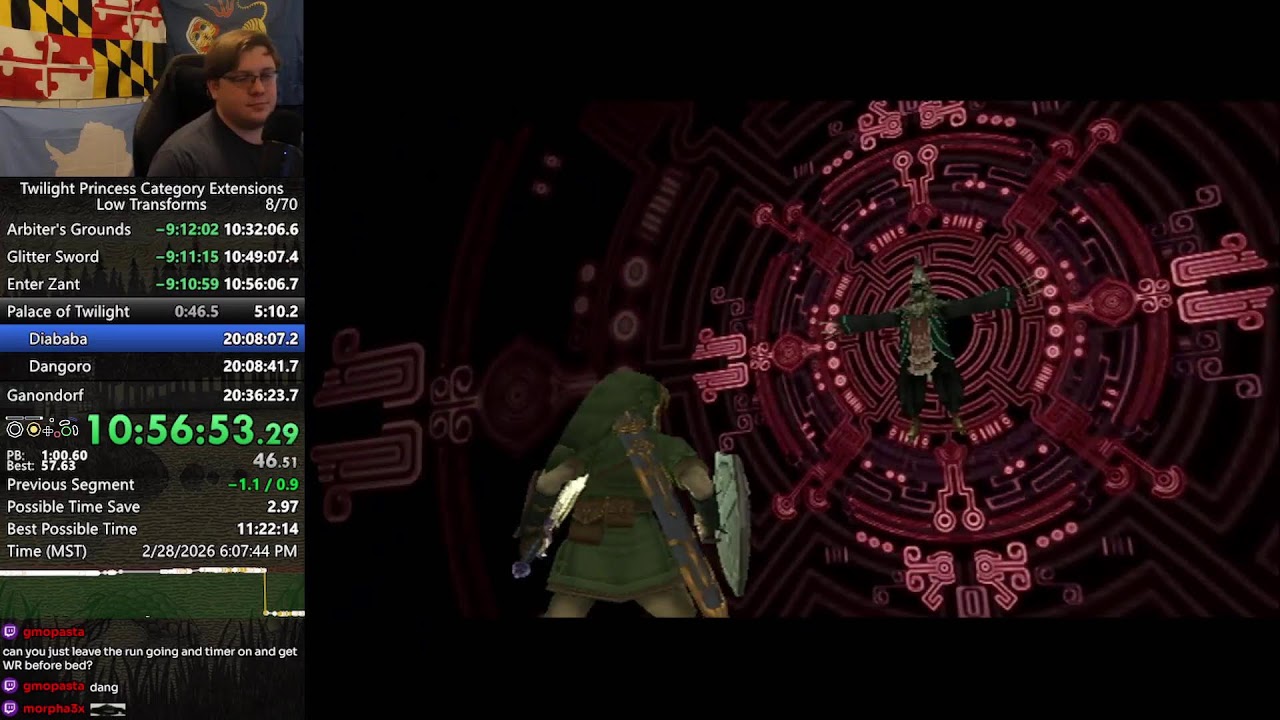 Twilight Princess - Low Transforms Speedrun