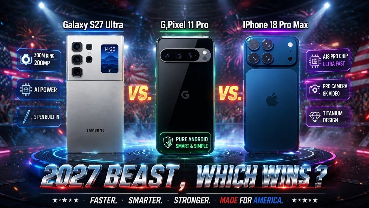 The CRAZIEST 2027 Smartphone Battle!