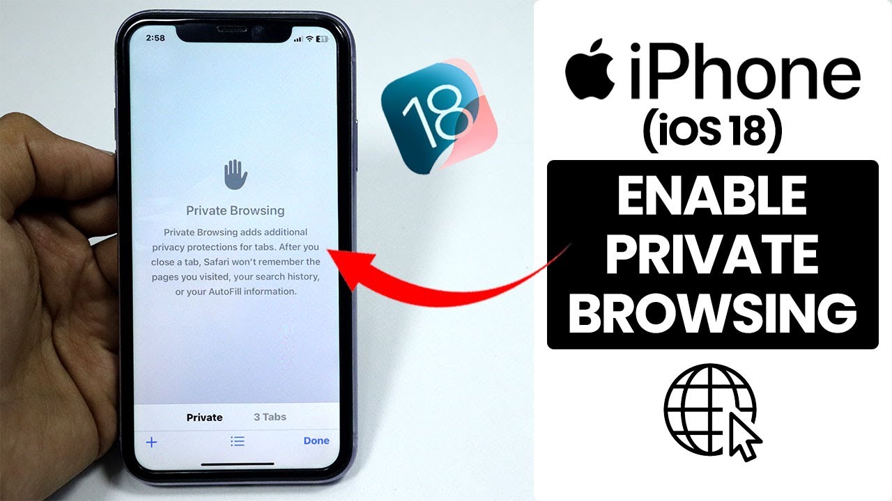 [iOS 18] Any iPhone: Enable Private Browsing - Turn ON Private Browsing