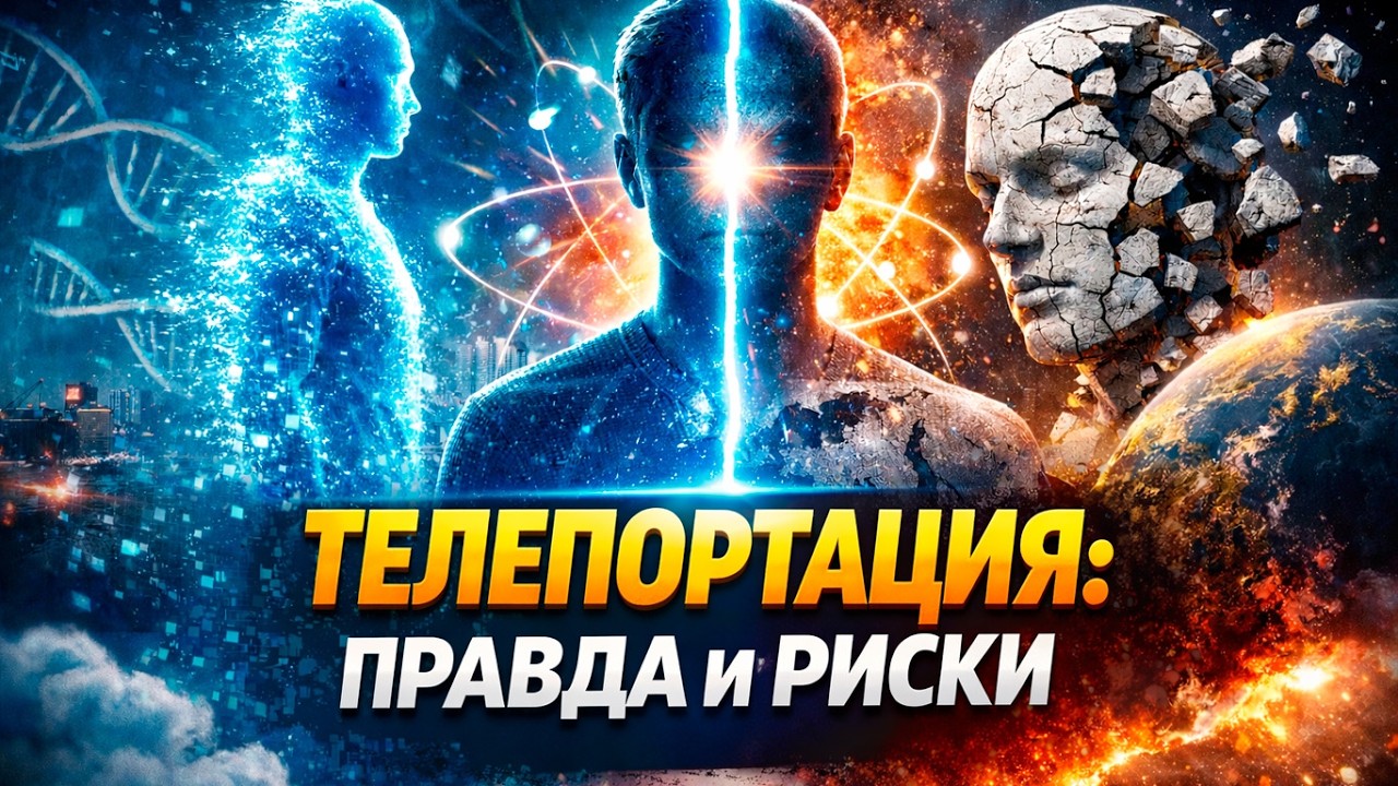 Телепортация — это убийство? Квантовая правда, тело из атомов и парадокс “я”