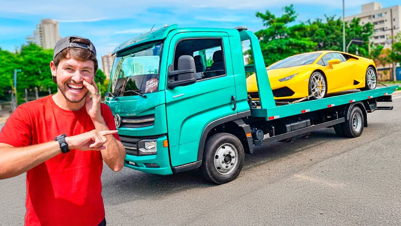 MANDEI FAZER O GUINCHO PRO MEU CAMINHÃO NOVO