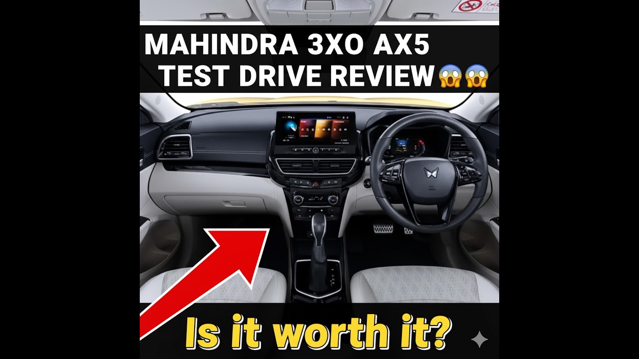 Mahindra 3XO AX5 Diesel Automatic Test Drive | Raw Driving Experience & First Impressions