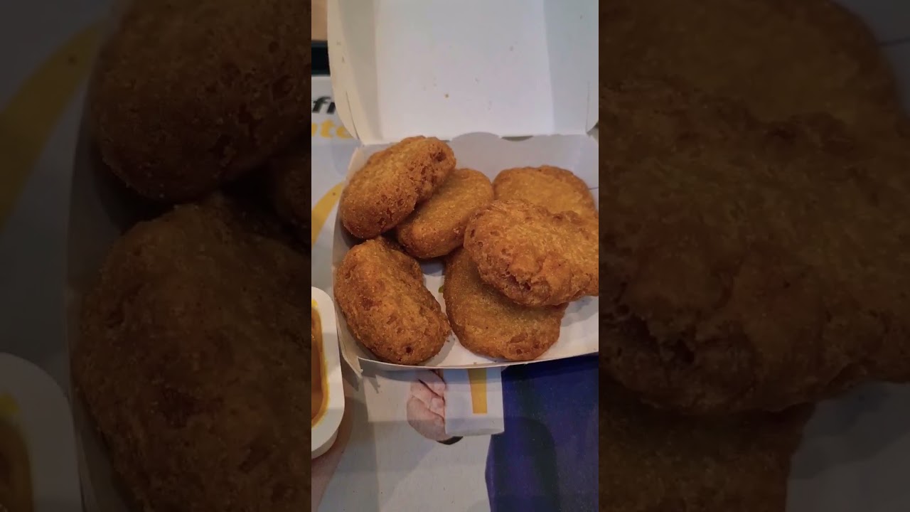 McDonald's Vegetarian Nuggets 🍟 McPlant Nuggets Beyond Meat