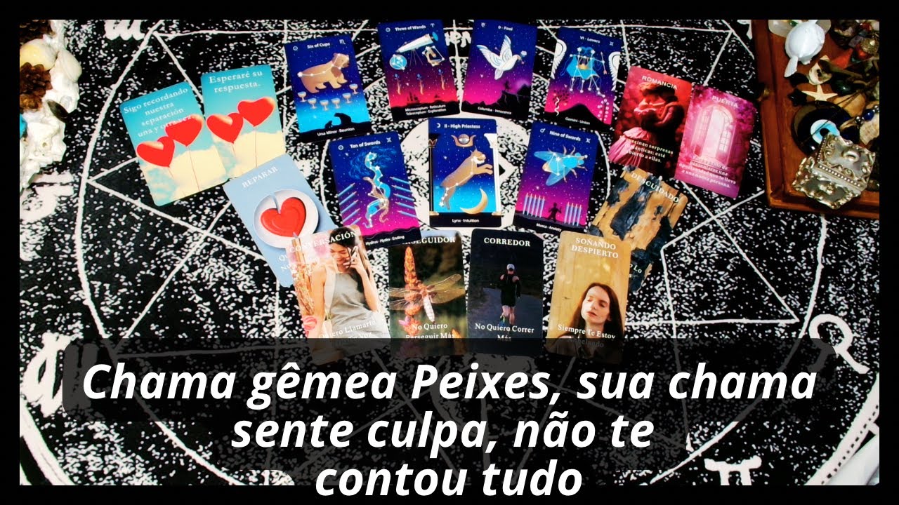 Chama gêmea Peixes, sua chama sente culpa, não te contou tudo